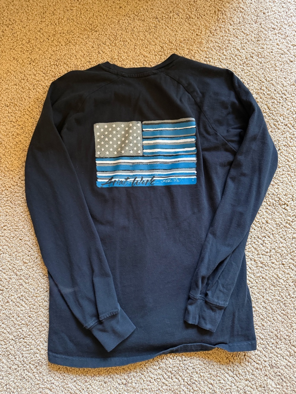 Ariat Black Logo (on the back) long sleeve